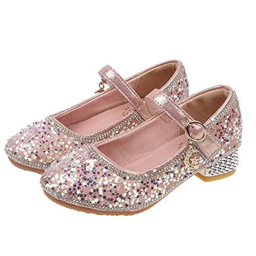Girls Shoes Children Shoes Crystal Shoes Single Shoes Soft Soled Single Shoes Little Girl Girls Shoes Toddler2