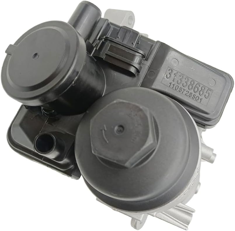 31338685 Oil Filter Housing Assembly with Gasket Filter Element Compatible with Volvo V40 S60 C30 C70 XC60 2.5T
