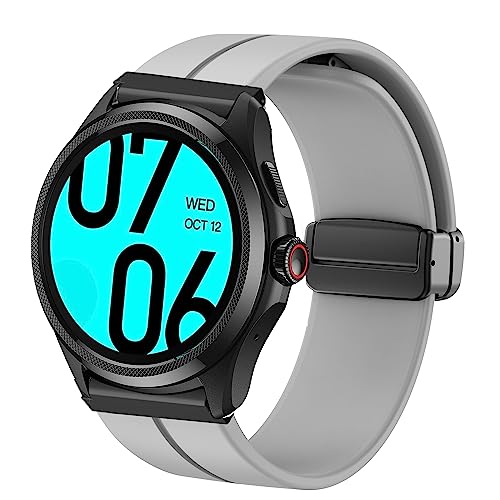 Bracelet Ticwatch Pro 5 à boucle magnétique 24mm silicone