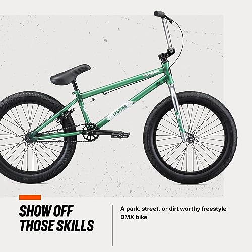 Mongoose Legion Kids Freestyle BMX Bike, Intermediate Rider,