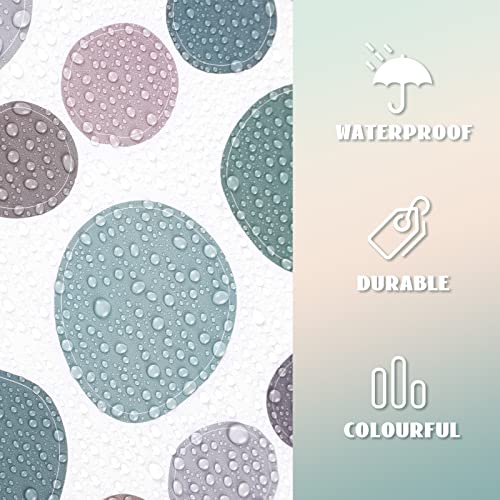Epakh 296 Pcs Polka Dots Wall Decal Boho Back to School Rainbow Playroom Wall Decor Gifts Nursery Room Bedroom Classroom Watercolor Decal Art Peel and Stick Modern Decor Sticker(Light Colors) by Epakh - Image 3