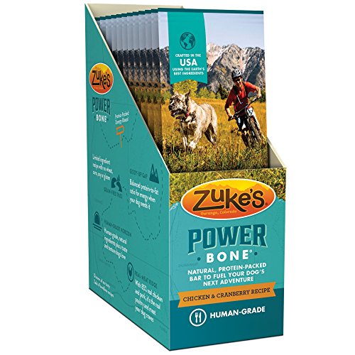 Power Bone Chicken & Cranberry Recipe Dog Treat Single Serve Display Box