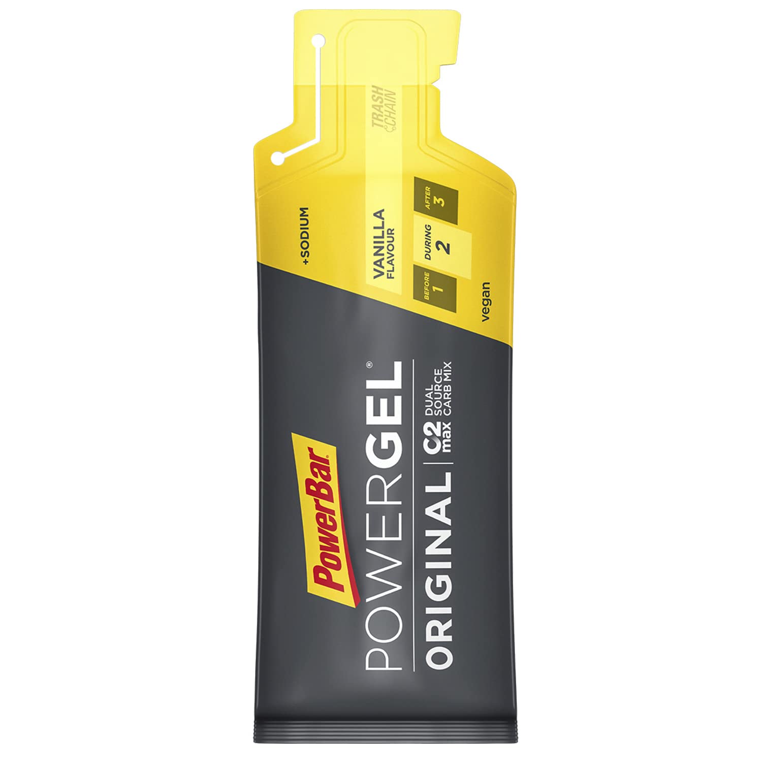 PowerBar PowerGel Original Vanille 24 Stck, 1er Pack (1 x 984 g)
