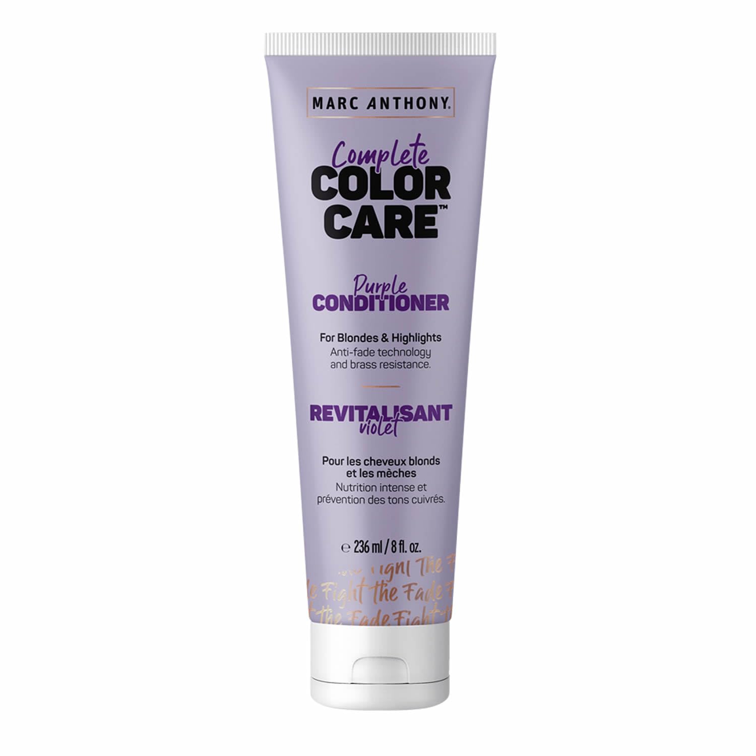 Marc Anthony Complete Color Care Purple Conditioner | Maintains Color For All Blondes | Brass Resistant | Anti-Fade Technology Protection | 236Ml