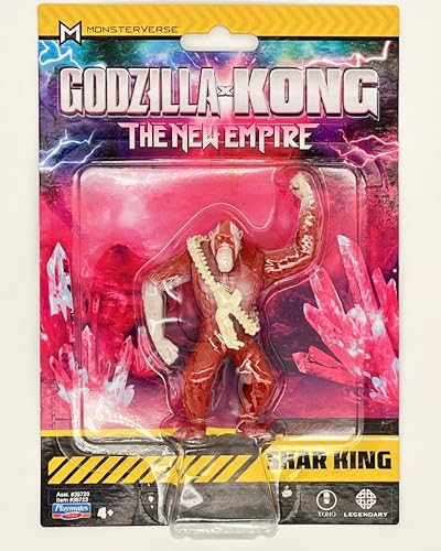 MonsterVerse Godzilla x Kong: The New Empire, 3.25 Inch Skar King Action Figure Toy