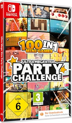 100 in 1 MiniGames - Ultra Party Challenge - Party Spiele für die ganze Familie und Freunde für Switch