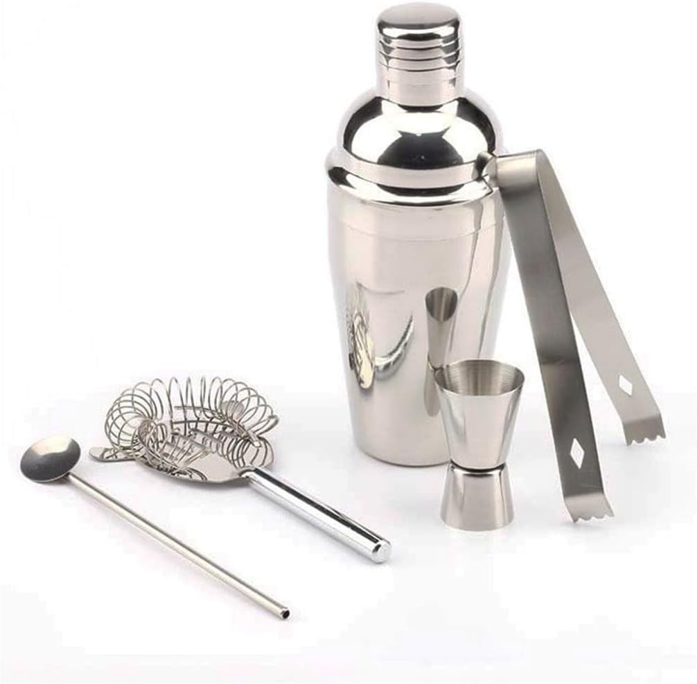 Stainless Steel 550ML Cocktail Shaker Set Cocktail Mixing Tools Shaker Pot