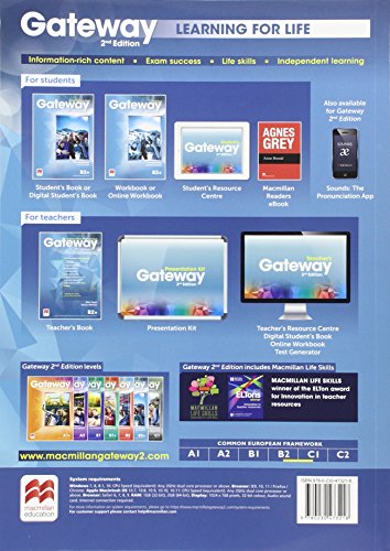 Gateway 2nd Edition B2+ méthode d'anglais pour étudier à l'étranger