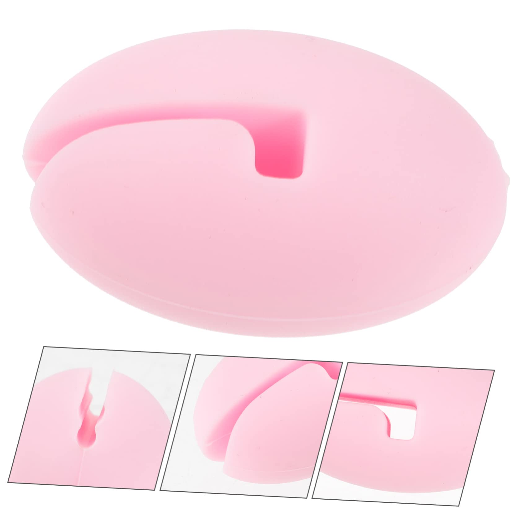 Healifty Thermometer Clip Holder for Deep Fryer Candy Making Flexible Temperature Probe Pot Clip Tool for Homemade Yogurt Cheese