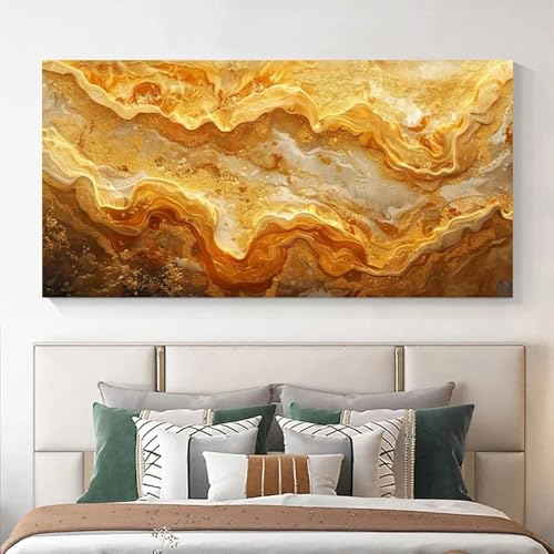 Tableau moderne pour grand mur vide avec cadre abstrait 60x120 - 3