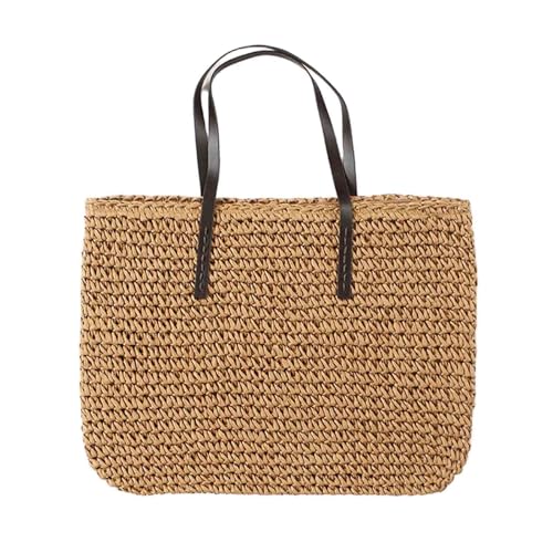 Beach woven swimming bag, one shoulder women's bag, leisure vacation travel