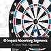 Viper Showdown Electronic Dartboard Sport Size Over 30 Games with 590 Options Automatic Scoring LCD Display Missed-Dart Catch Band Battery Operated Included Soft Tip Darts with Replacement Points