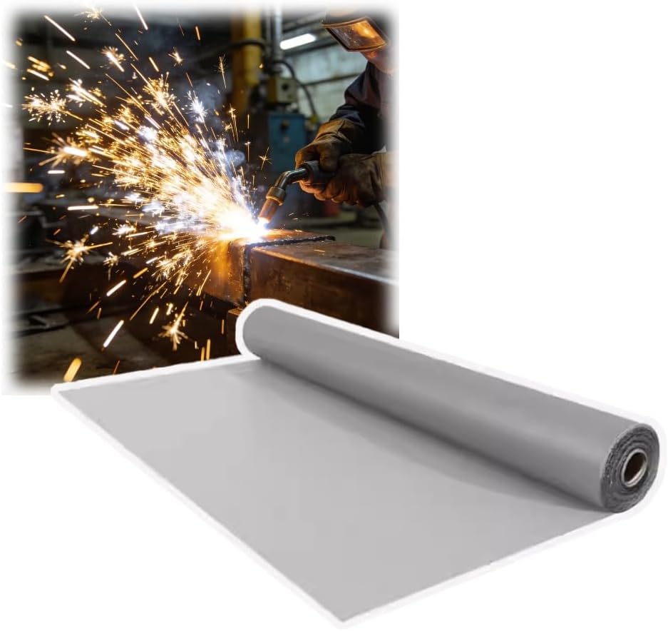 Welding Blanket, Fire Retardant and Waterproof, for Industrial Safety and Heat Protection