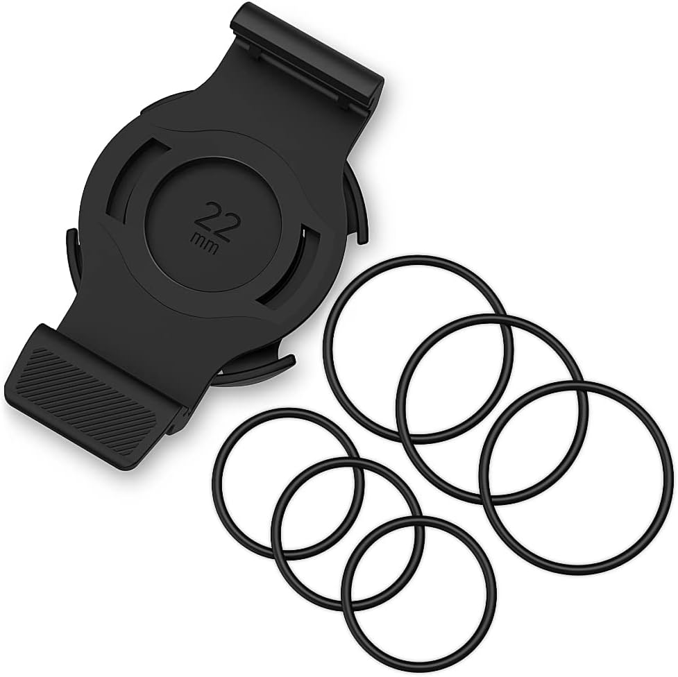 22mm QuickFit Quarter-Turn Bike Mount Compatible with Garmin Fenix 6 Pro, Fenix 7, Epix 2, Quatix 6 Titanium