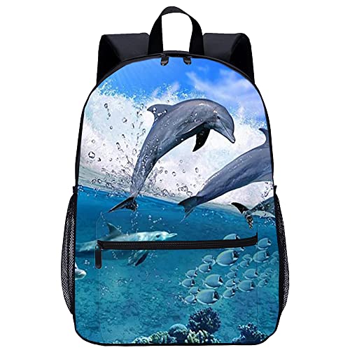 Sac à dos imprimé en 3D dauphin - Soulagez votre dos au quotidien
