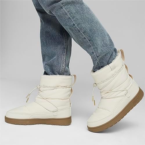 PUMA Women's SNOWBAE Sneaker, Alpine Snow-Granola-Chocolate Chip, 9.5 | Image 5
