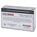 Panasonic LC-R0612P1 6V 12Ah F2 Replacement Battery