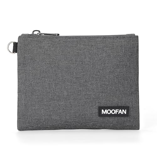 Portable Small Smell Proof Bag - Portable Small Smell Proof Pouch Help Absorb and Lock in Odors Making Them The Perfect Choice for Storing Tobacco Related Accessories and Medical Essentials(Black)