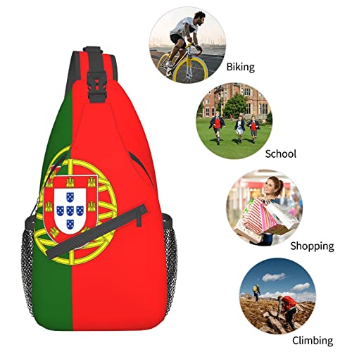 Mochila bandolera Portugal unisex para uso diario miniatura 7