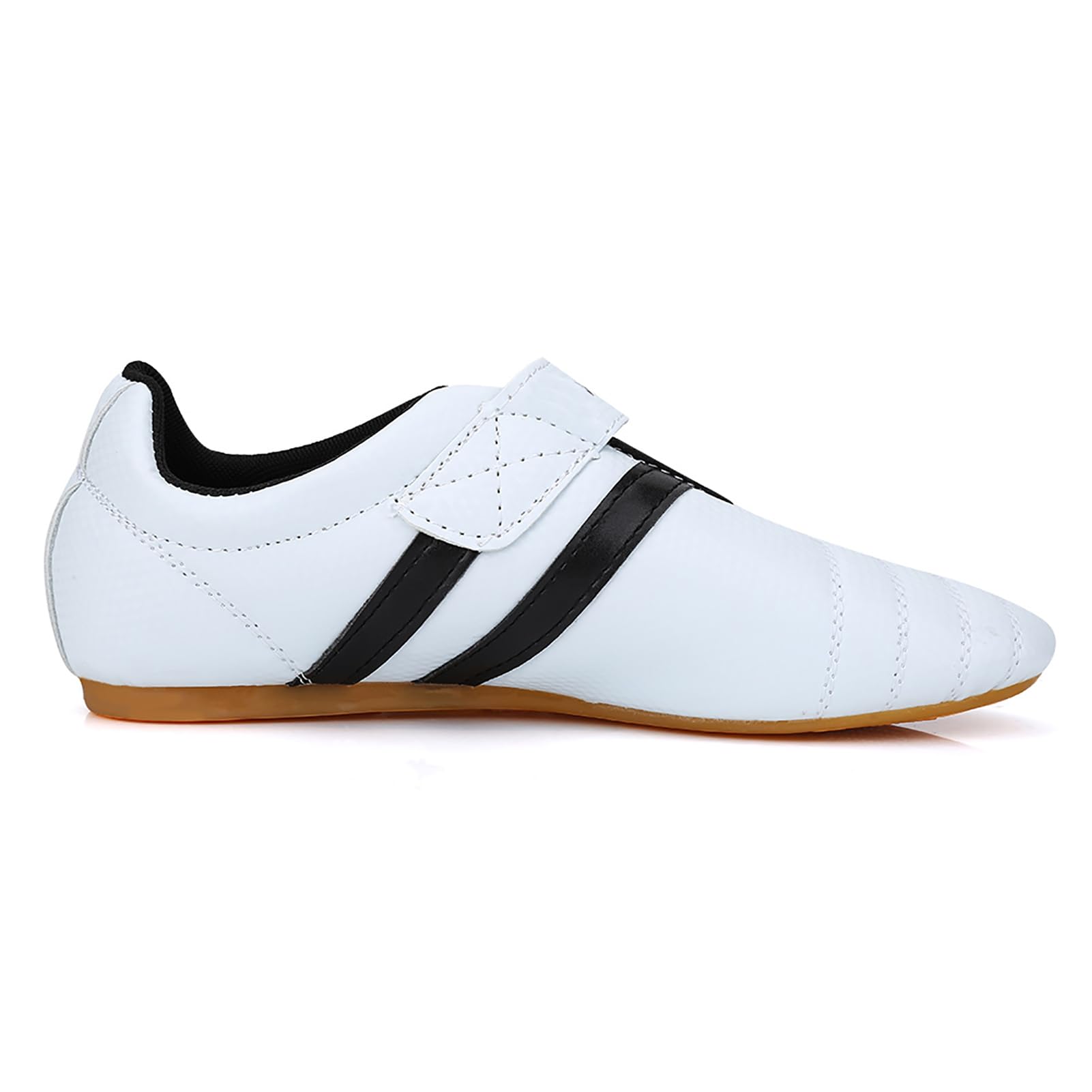 Taekwondo Sport Boxing Kung Fu Taichi Leichte Schuhe innovatives älteres atmungsaktives Material Oxford Gummi -Sohlen weiß 20 Größen Erwachsene Kinder Männer Frauen Frauen