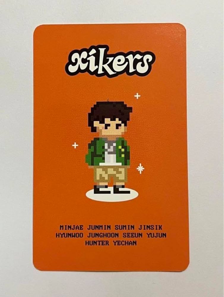 xikers サノク ジュンミン トレカ
