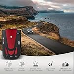 Car Radar Detector, Dectector Driving Aids for City Road and Highway, Directional System Real Time Voice Alert Speed, Built-in GPS, LED Display - Image 5