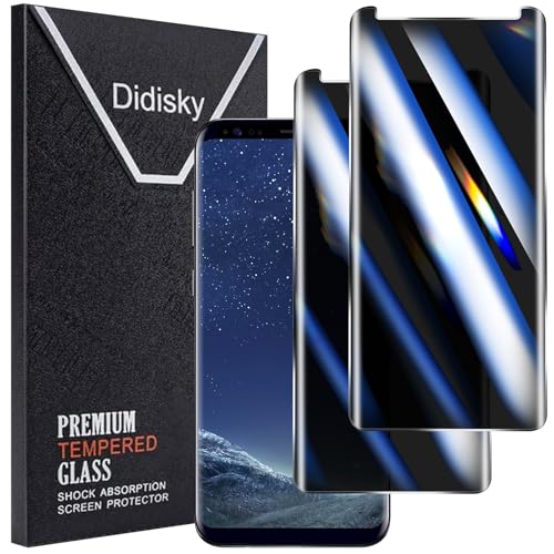 Didisky 2 Pack for Samsung Galaxy S8 Plus, S8+ Privacy