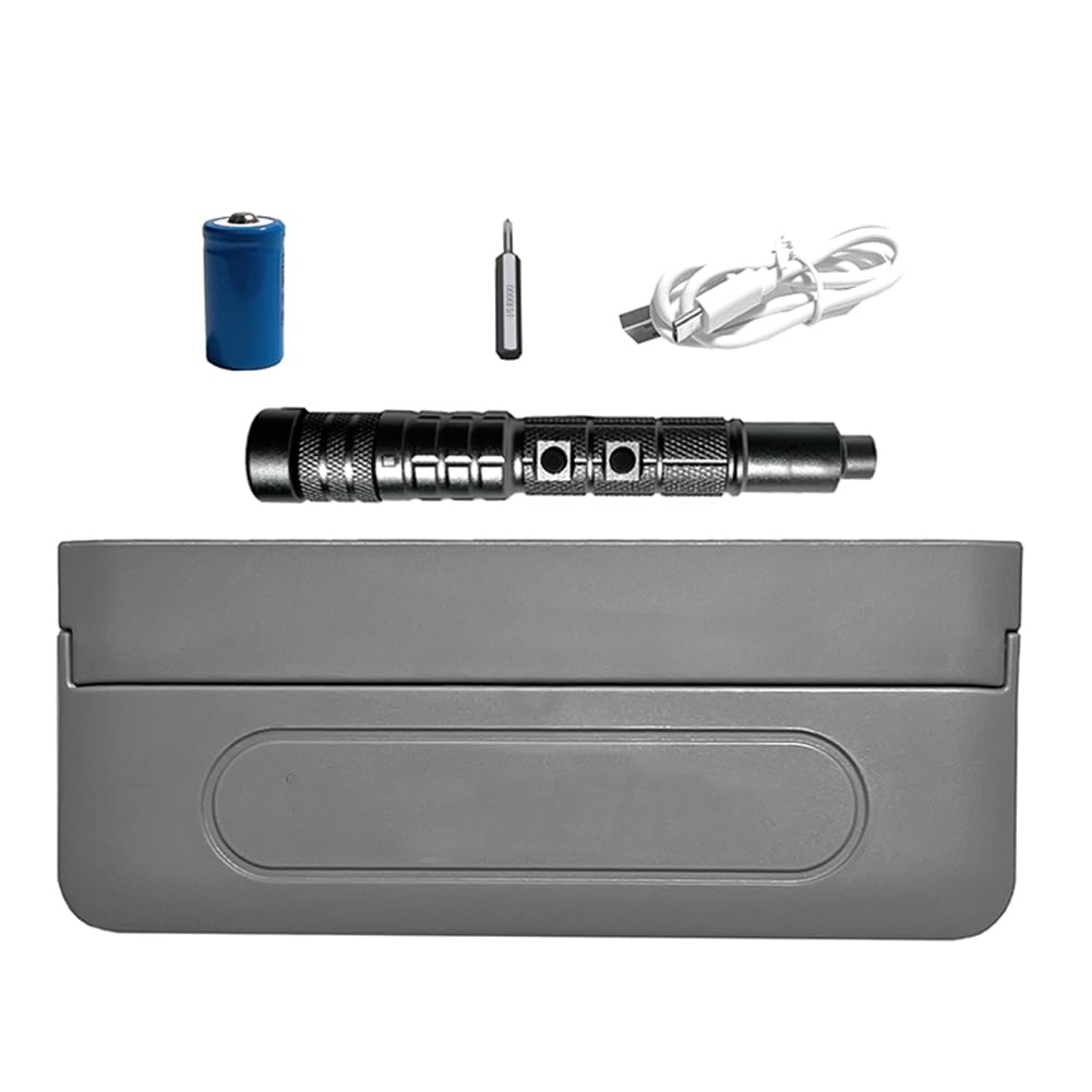 UDSKNV[KSL Mini Electric Screwdriver Set Cordless Rechargeable Repair Tool Kit for Electronics Home DIY Portable