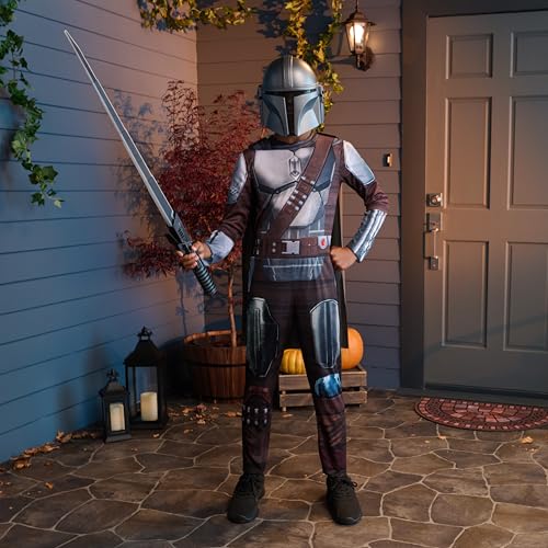 Disfraz oficial infantil Mandalorian Star Wars miniatura 5