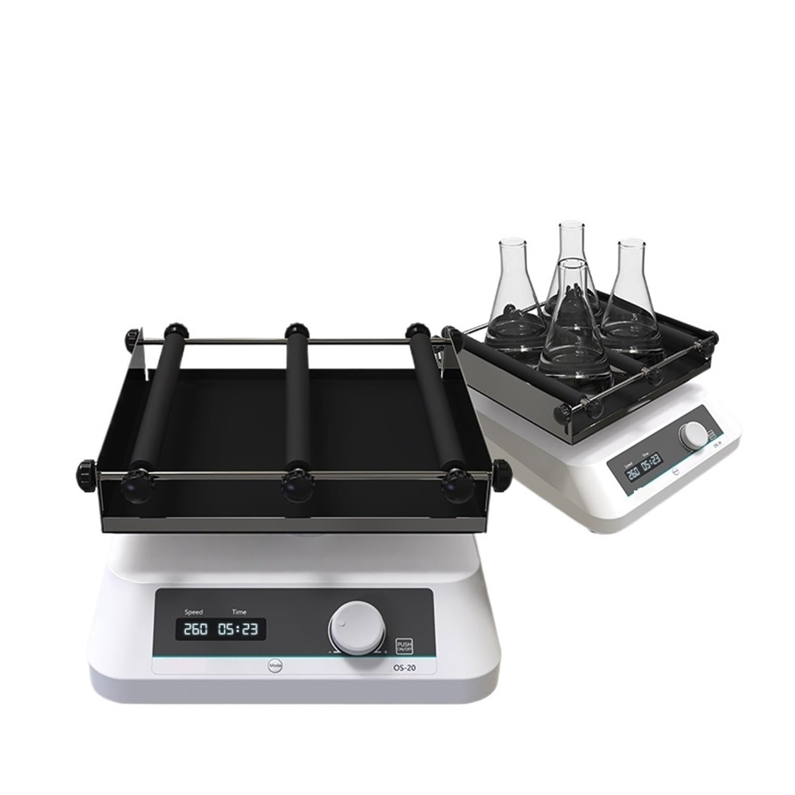 Laboratorium Wytrząsarek Z Wyświetlaczem LCD Wielofunkcyjny Laboratoryjny Oscylator Oscylacji Poziomej Z Regulowaną Prędkością Wytrząsarka Orbitalna Laboratoryjna O Regulowanej Prędkości