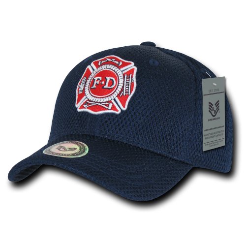 Rapiddominance Fire Department Air Mesh Public Safety Cap - //coolthings.us