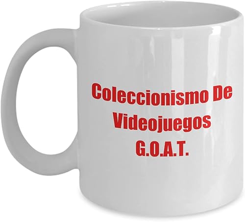 Coleccionismo De Videojuegos G.O.A.T. Más Grande De Todos Los Tiempos Taza