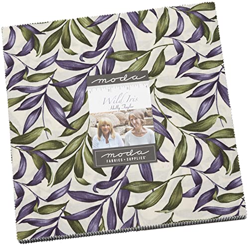 Wild Iris Layer Cake®, 42-10" Precut Fabric Quilt Squares By Holly Taylor #TOP22