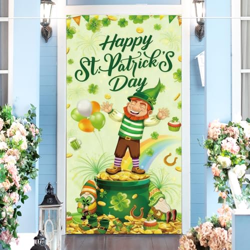 Happy St.Patrick's Day �h�A�o�i�[ - ���b�L�[�V�������b�N�N���[�o�[ �A�C���b�V���p�[�e�B�[�h�A�J�o�[ - ���b�L�[�A�j�o�[�T���[�o�[�X�f�[�h�A�|�[�` - �n�b�s�[�A�C���b�V���t�F�X�e�B�o���ʐ^�w�i�h�A�f�R���[�V����