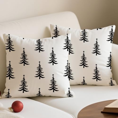 Avalune Weihnachtskissenbezug 40x40 Weihnachtskissenbezüge...