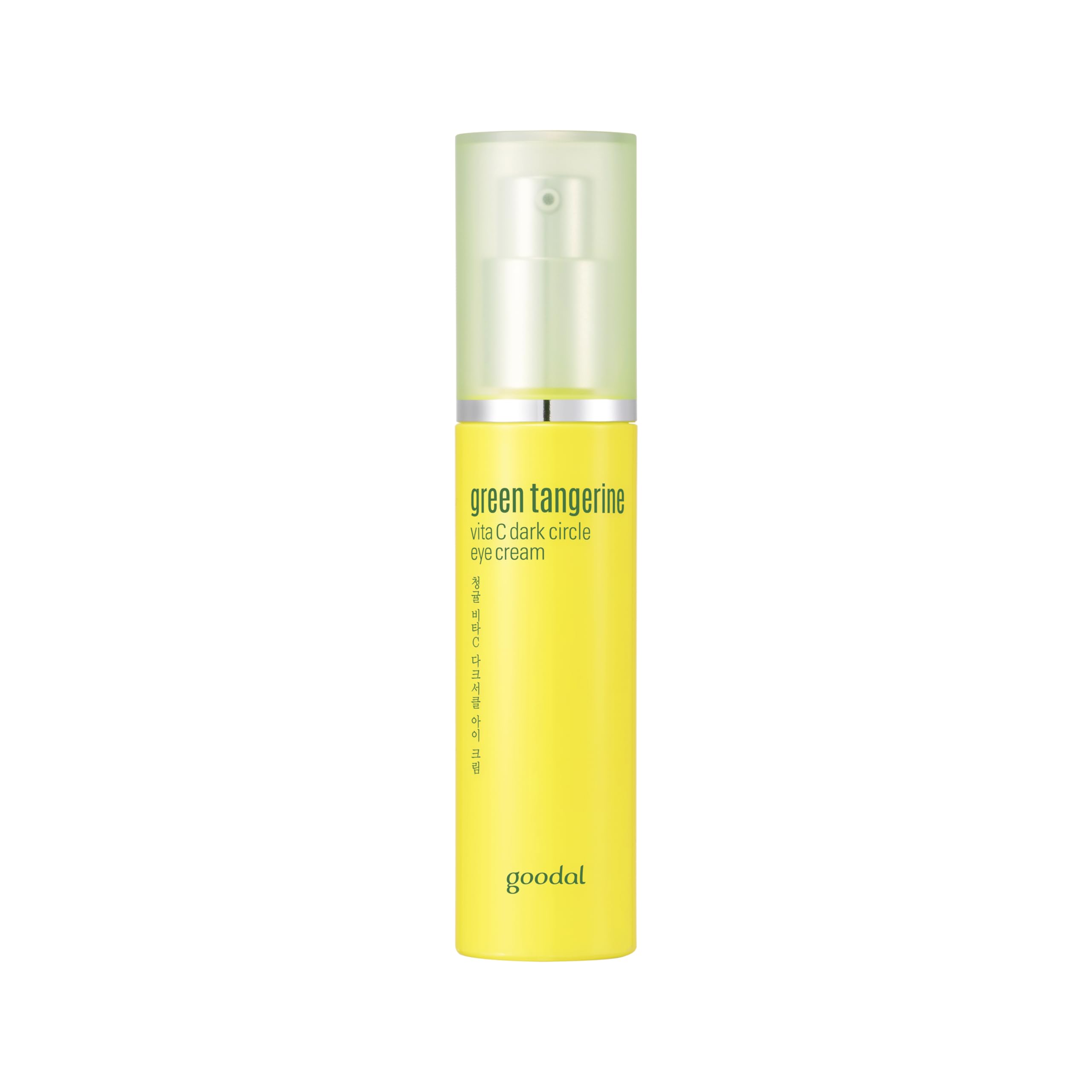 GOODALGreen Tangerine Vitamin C Eye Cream - Dark Circle Relief, Elasticity Treatment, Gentle Anti-Aging & Anti-Wrinkle Care (1.01oz)