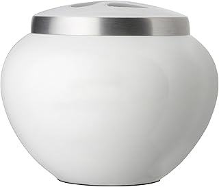 Odyssey Series Cremation Urns for Pets - Handmade Pet Memorial (70 Large, Cloud White)