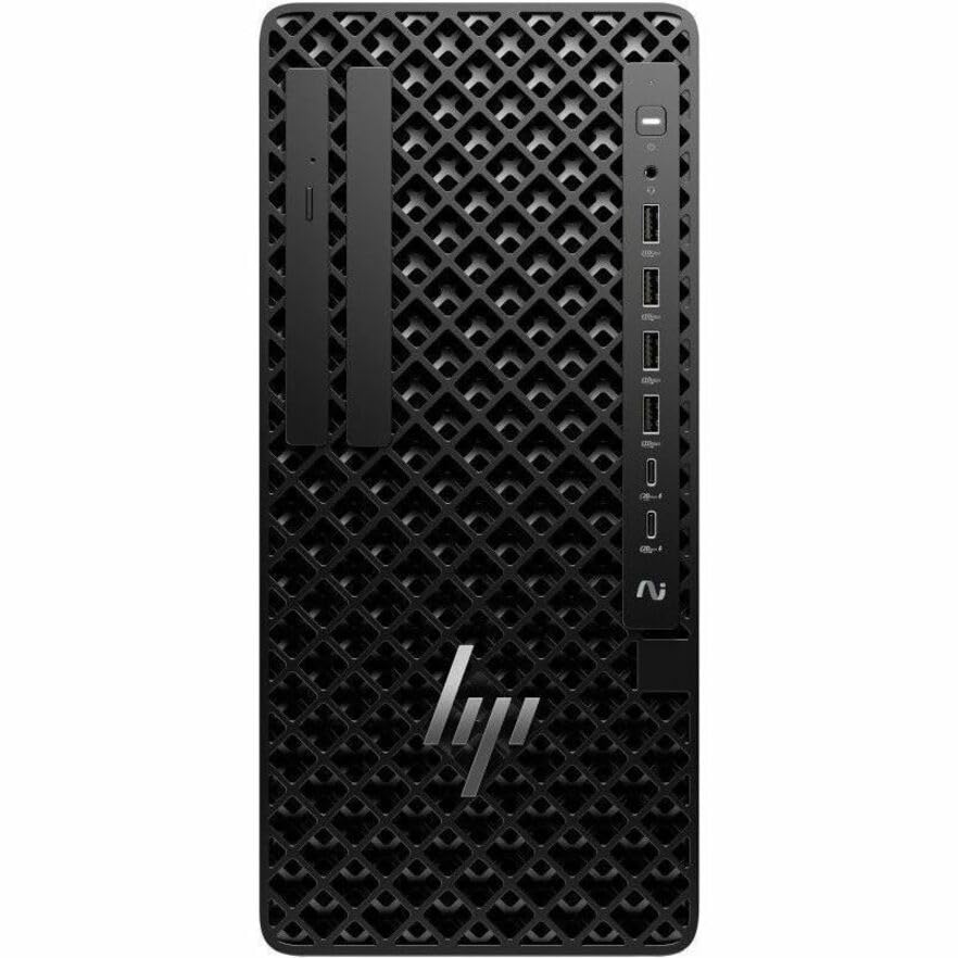 Image of HP Z1 G1i Desktop Computer - Intel Core Ultra 5 235-32 GB - 1 TB SSD - Tower - Black - Intel Q870 Chip - Windows 11 Pro - DDR5 SDRAM - English Keyboard - 500 W