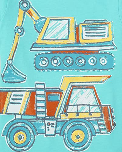 Image of The Children's Place Baby Boys' and Toddler Dinos Short Sleeve Graphic T-Shirts,multipacks