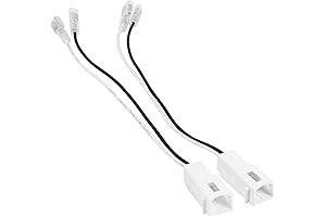 72-7902 Front Dash Tweeters Speaker Harness Adapter Connector PlugReplacement for Dodge Ram JEEP Chrysler 2005-2022