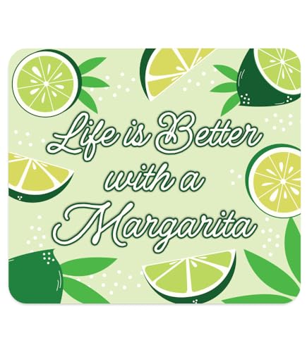 Imán decorativo margarita color verde rectangular