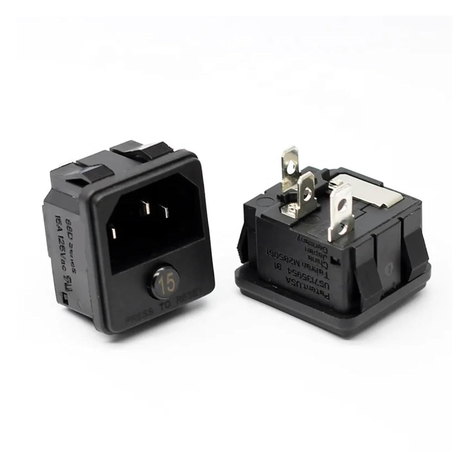 1pc 88D series 10A Overload Protector Electrical button Reset Circ