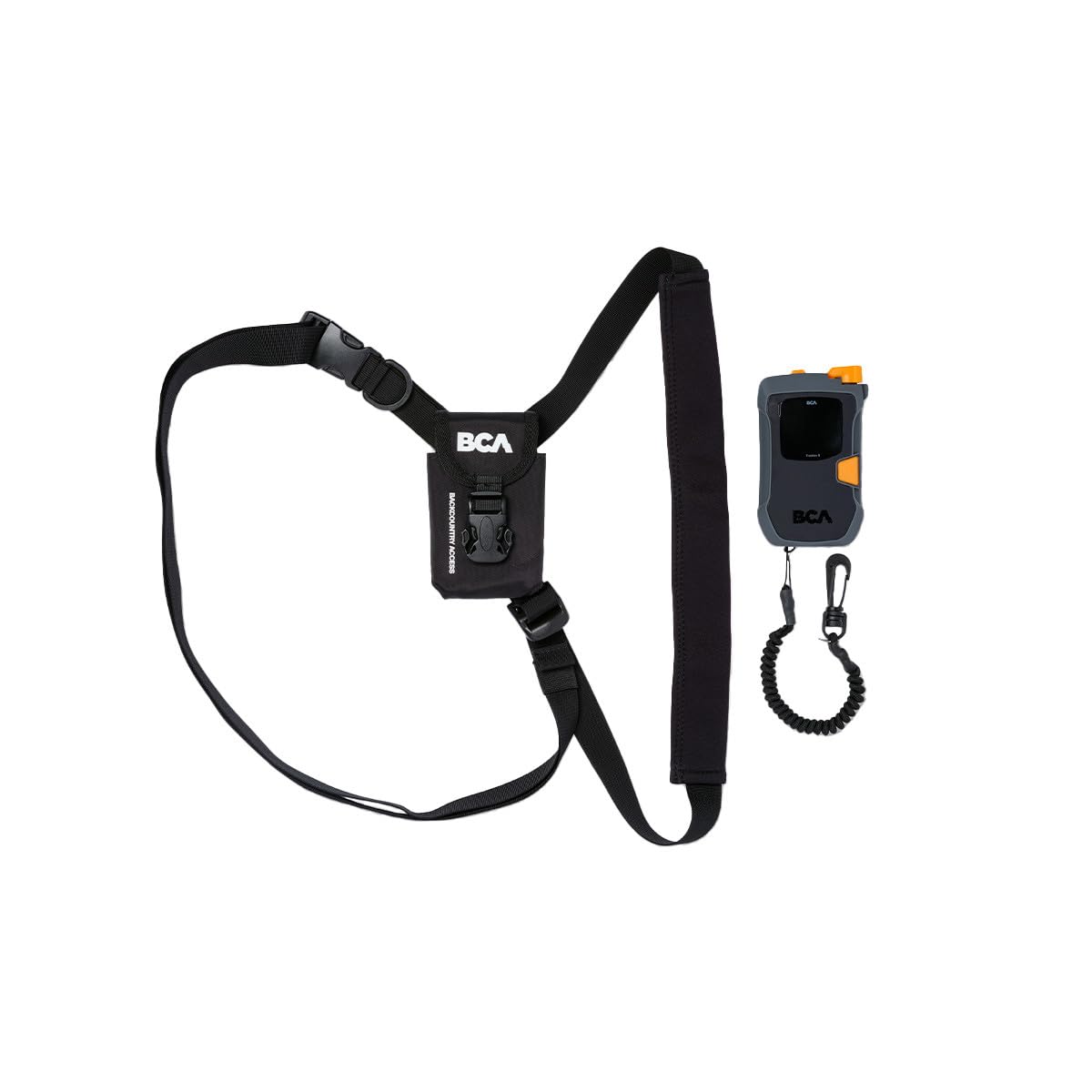 Avalanche Rescue Bundle BCA Tracker S Avalanche Beacon, sonde d'avalanche 260 cm, pelle de sauvetage avec scie