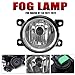 Front Bumper Fog Lamp Upgrade Kit Compatible With Mazda BT-50 2021-2022 Version Additional Foglight Set Switch + Wiring