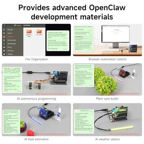 Image of Yahboom Jetson Nano 4GB SUB AI Large Model Voice Module, Openclaw Expansion Board Supports Peripherals CSI Camera, Suitable for AI Electronics Project