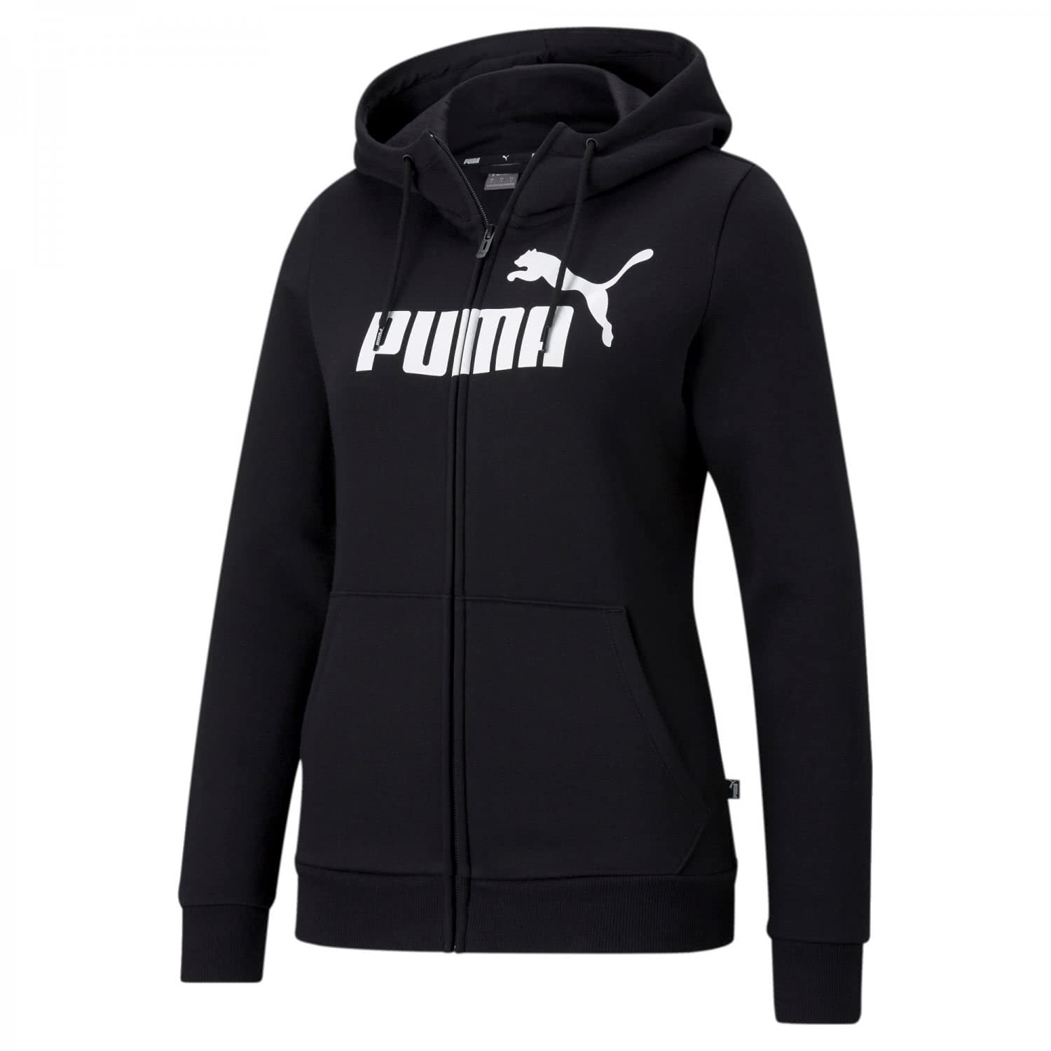 Puma Ess Logo Full-Zip Hoodie FL Maglia Donna (Pacco da 1)