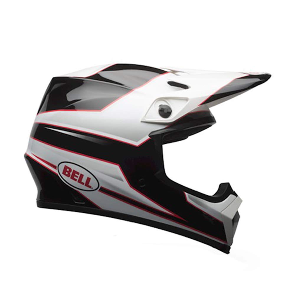 Bell Mx-9 Mips Helmet, Stryker Black/White, Size Large
