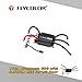 Goolsky Flycolor Waterproof 150A Brushless ESC Electronic Speed Controller with 5.5V/5A BEC for RC Boat