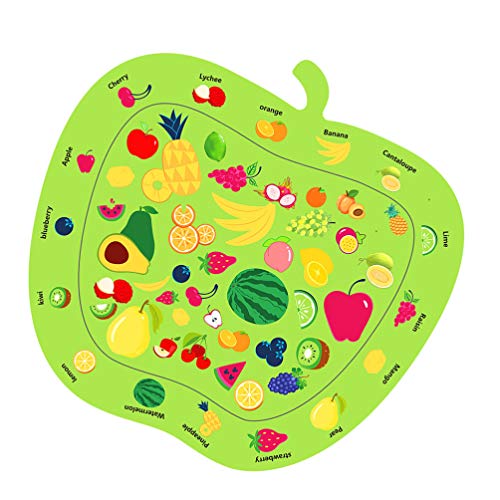 NUOBESTY Tempo da Barriga Inflável Ãgua Play Mat Centro de Atividades Forma de Maçã Jogar Almofadas