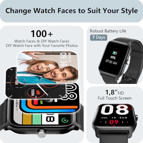 Alexa Smartwatch w/ Bluetooth Calling & Fitness Tracking Yoever 5 Alexa Smartwatch w/ Bluetooth Calling & Fitness Tracking Yoever - Image 5